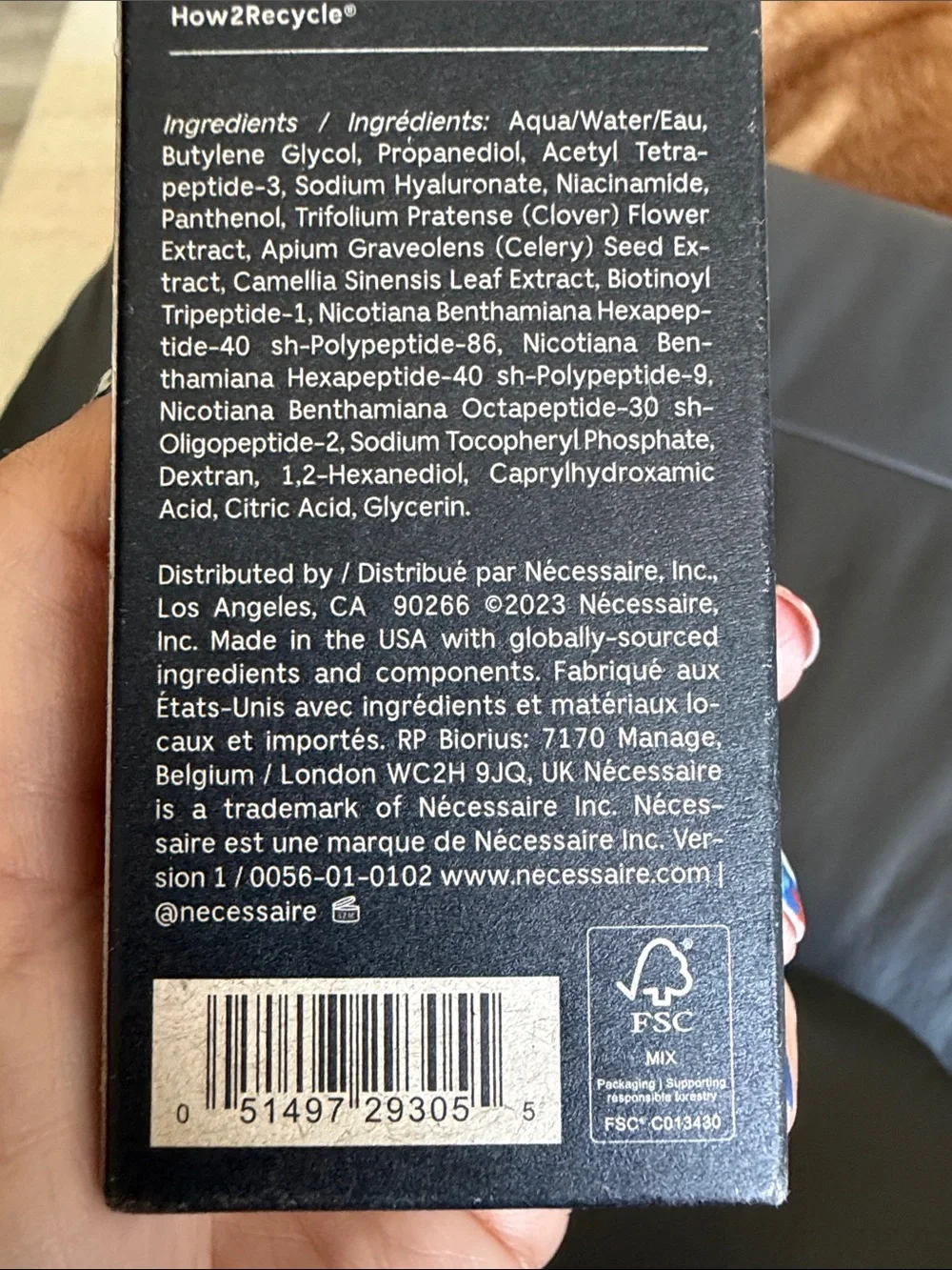 NEW Nécessaire The Scalp Serum 5% Biomimetic Peptide, 60mL